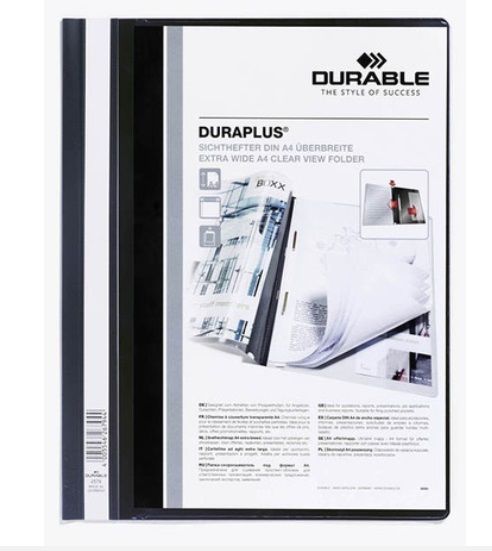 Kiirköitja Durable lai A4+ , must