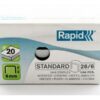 Klamber 26/6 tsink 1000tk Rapid Standard