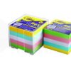 Märkmekuubik 9x9x9cm 800L plasttopsis värvilised, Forpus