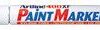 Perm.marker ARTLINE 2,3mm-ümar ots - valge blistris