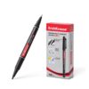 Permanentne marker ERICH KRAUSE P-80 kahe otsaga 0,5/2,0mm must