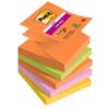 Märkmepaber iseliimuv POST-IT R330 Z-Note Boost Super Sticky 76x76mm (pakis 5x90l.)
