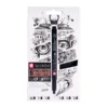 Pigma micron Komplekt 6tk 0,05; 01;02;03;05;08 tindipliiats must + tasuta pinal