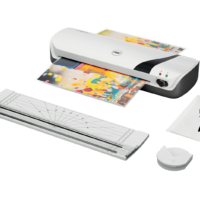 Laminaator GBC Inspire Plus A4 - komplekt koos A4 paberitrimmeri ja nurgatrimmeriga, kuni 75mic/125mic, garantii 1 aasta