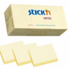 Märkmepaber StickN 21530 38x51mm 12x100L kollane 12tk/pk