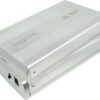 Logilink 3.5" SATA drive case, USB 3.0 silver, aluminium