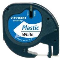 Kleepkirjalint Dymo LT valge 12mm x 4m white for LetraTag XR/QX50