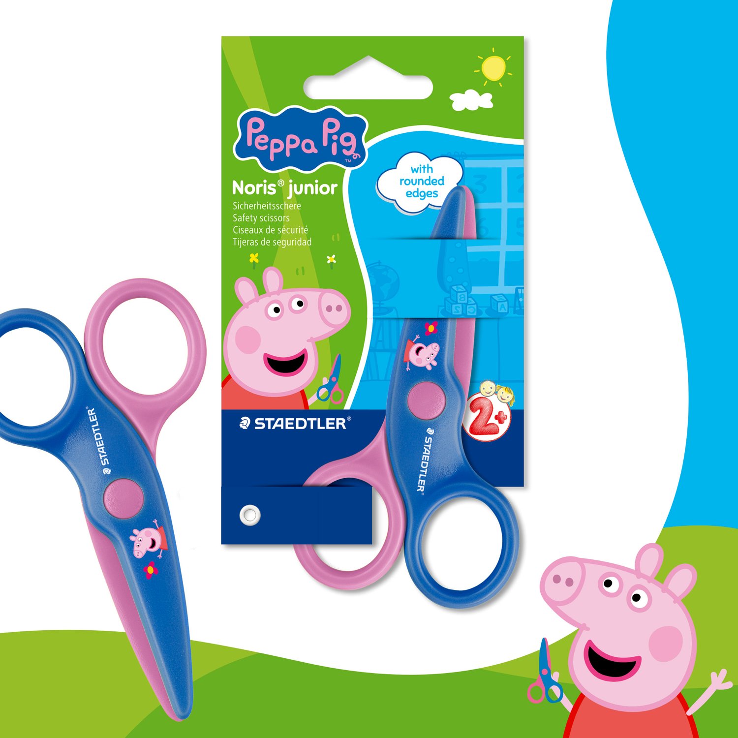 Käärid Noris Junior Põrsas Peppa