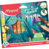 Viltpliiats Maped Jungle Fever Jumbo 12tk