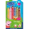 Värvipliiats 6v,Põrsas Peppa+teritaja+2+ Staedtler