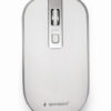 MOUSE USB OPTICAL WRL WHITE/SILVER MUSW-4B-06-WS GEMBIRD